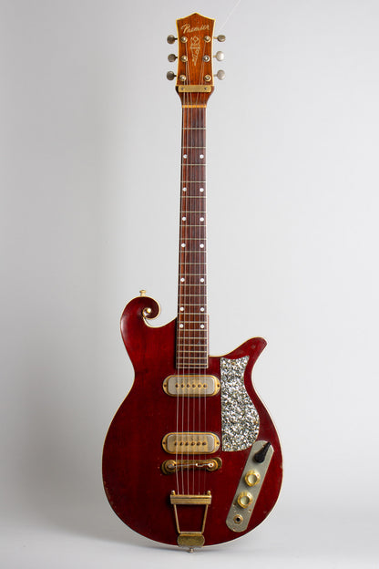 Premier Ruby Special E-722 Owned and Used by Elliott Sharp Solid Body Electric Guitar (1959)
