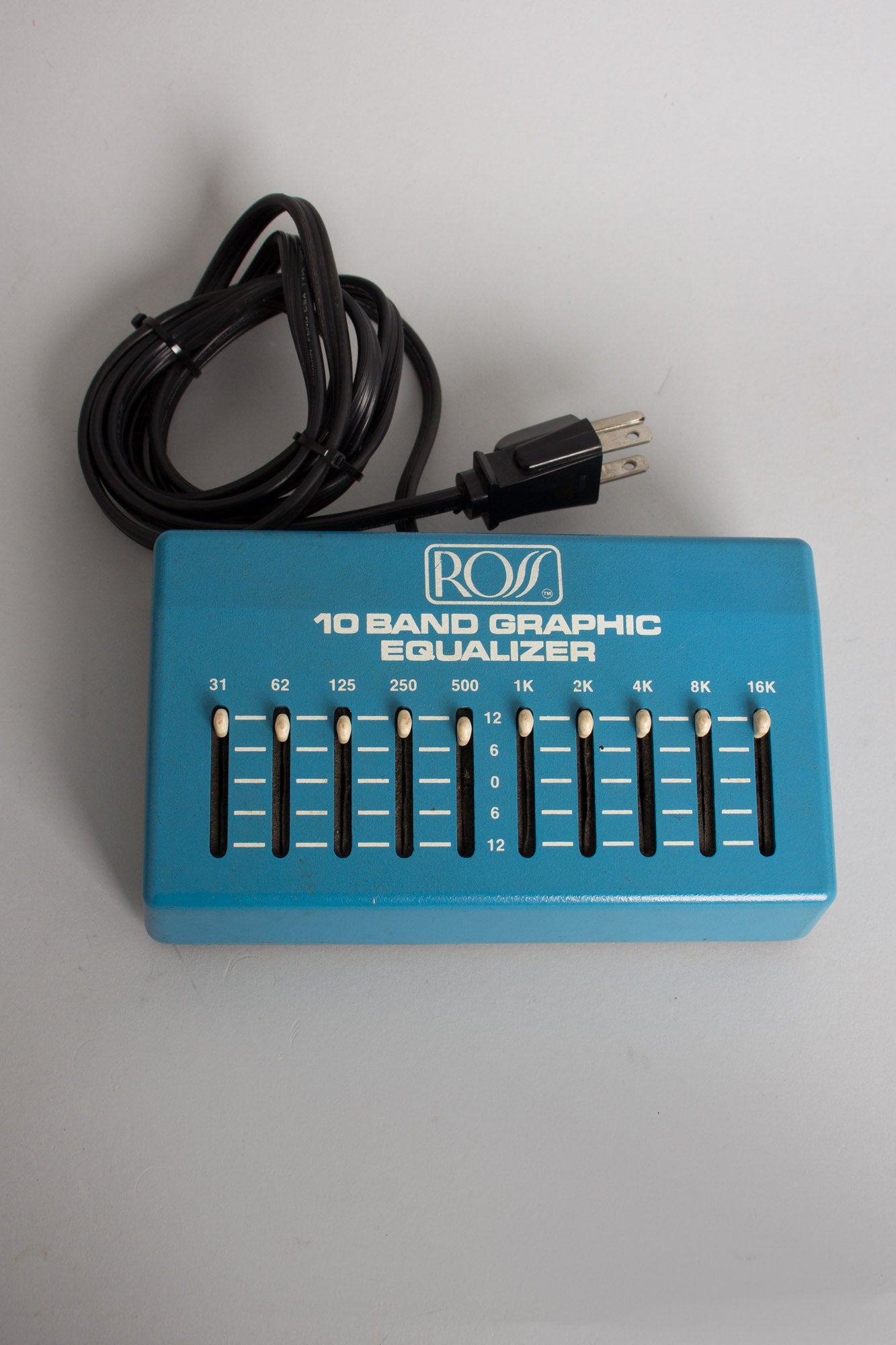 Ross 10 Band Graphic Equalizer Equalizer Pedal Effect (1980)