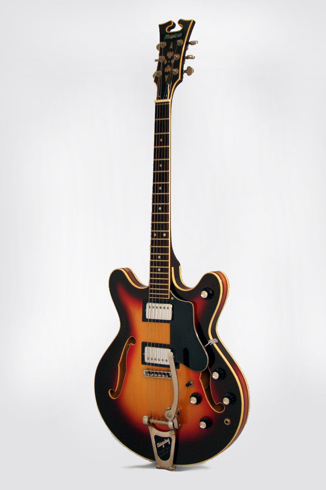Harptone 420-S Thinline Hollow Body Electric Guitar (1970)