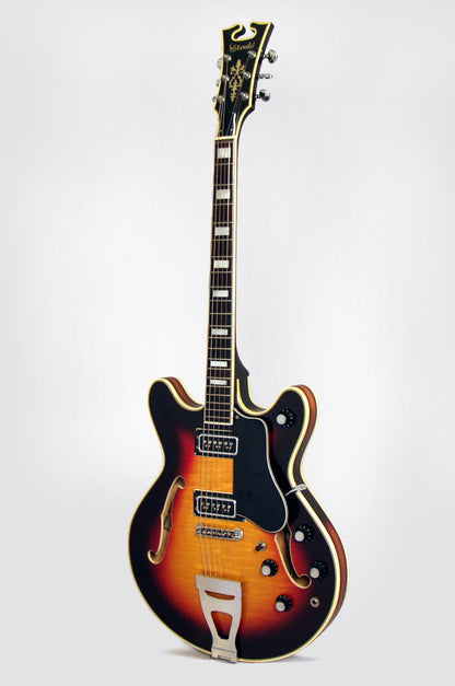 Standel 520-S Thinline Hollow Body Electric Guitar (1968)