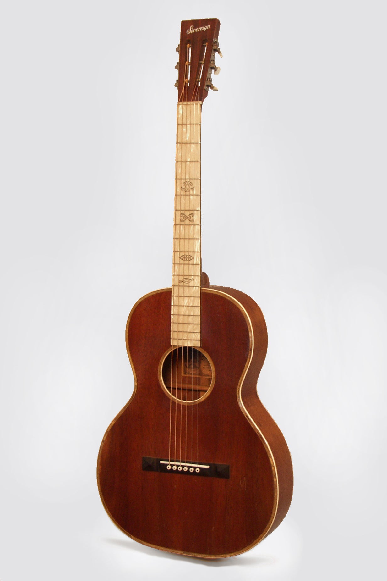 Oscar Schmidt Sovereign Grand Concert Flat Top Acoustic Guitar (1930)