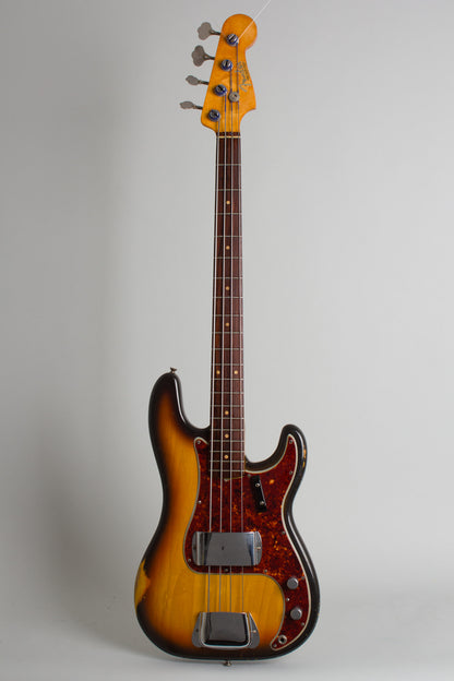 Fender Precision Bass Solid Body Electric Bass Guitar (1962)