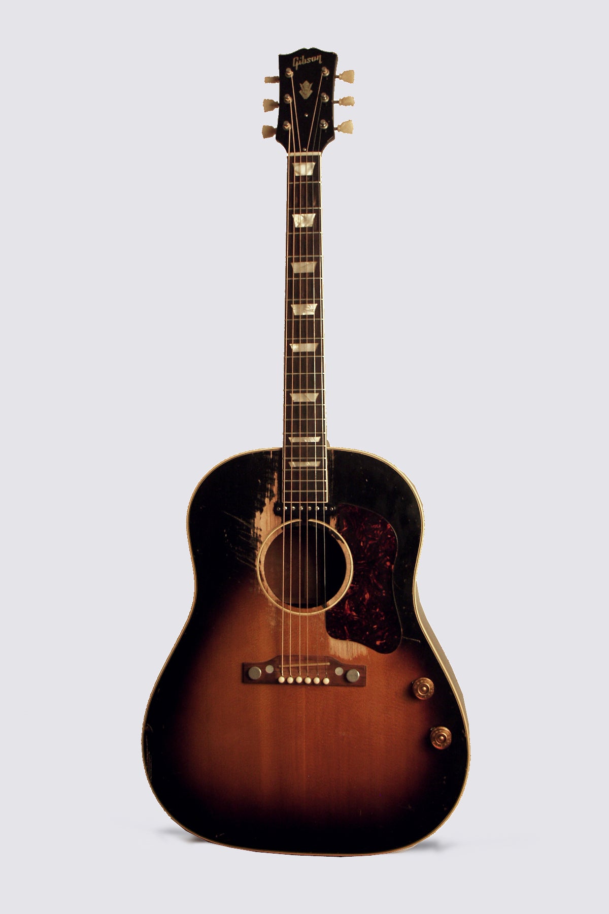 Gibson J-160E Flat Top Acoustic-Electric Guitar (1954)