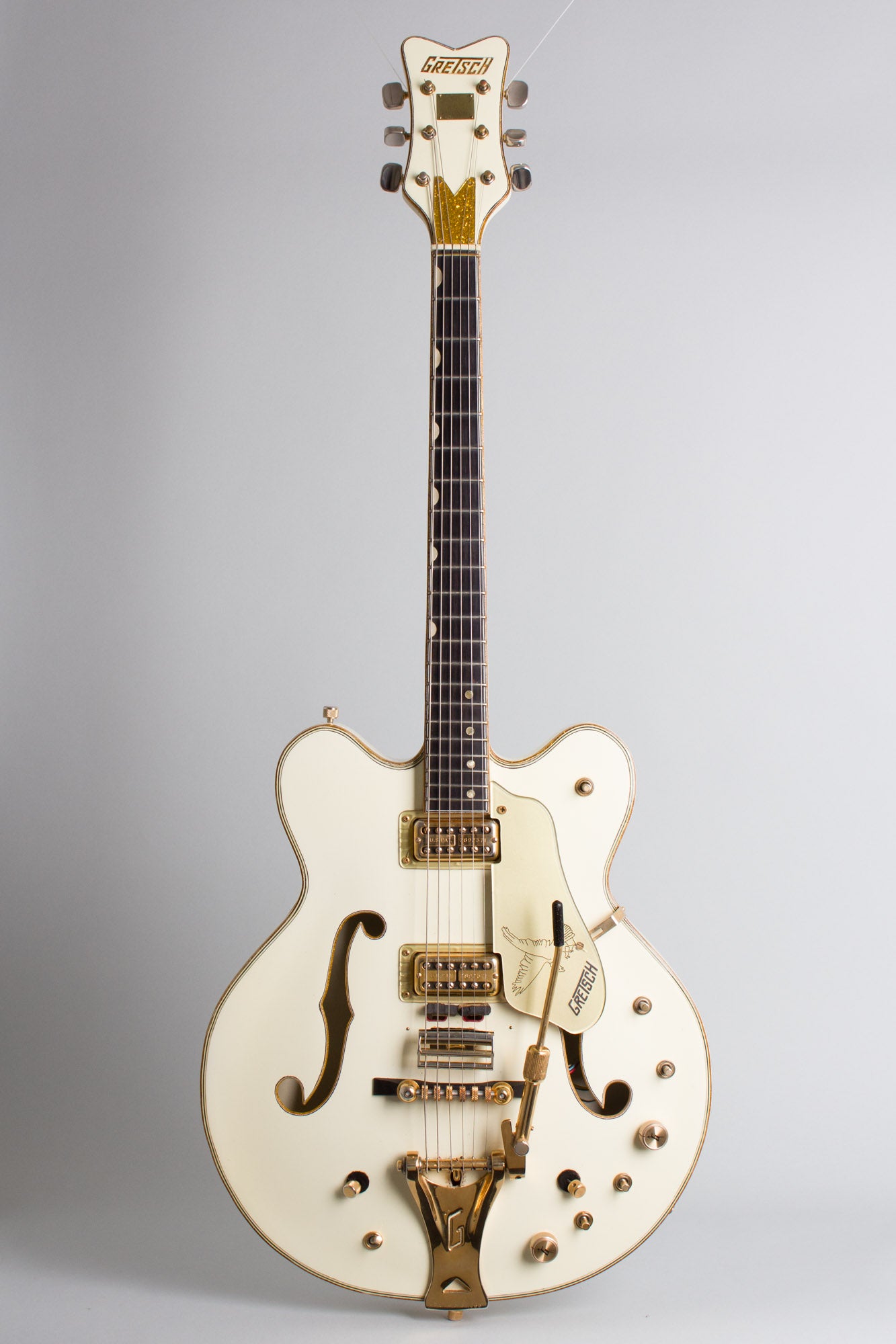 Gretsch Model 6137 White Falcon Stereo Thinline Hollow Body Electric Guitar (1967)