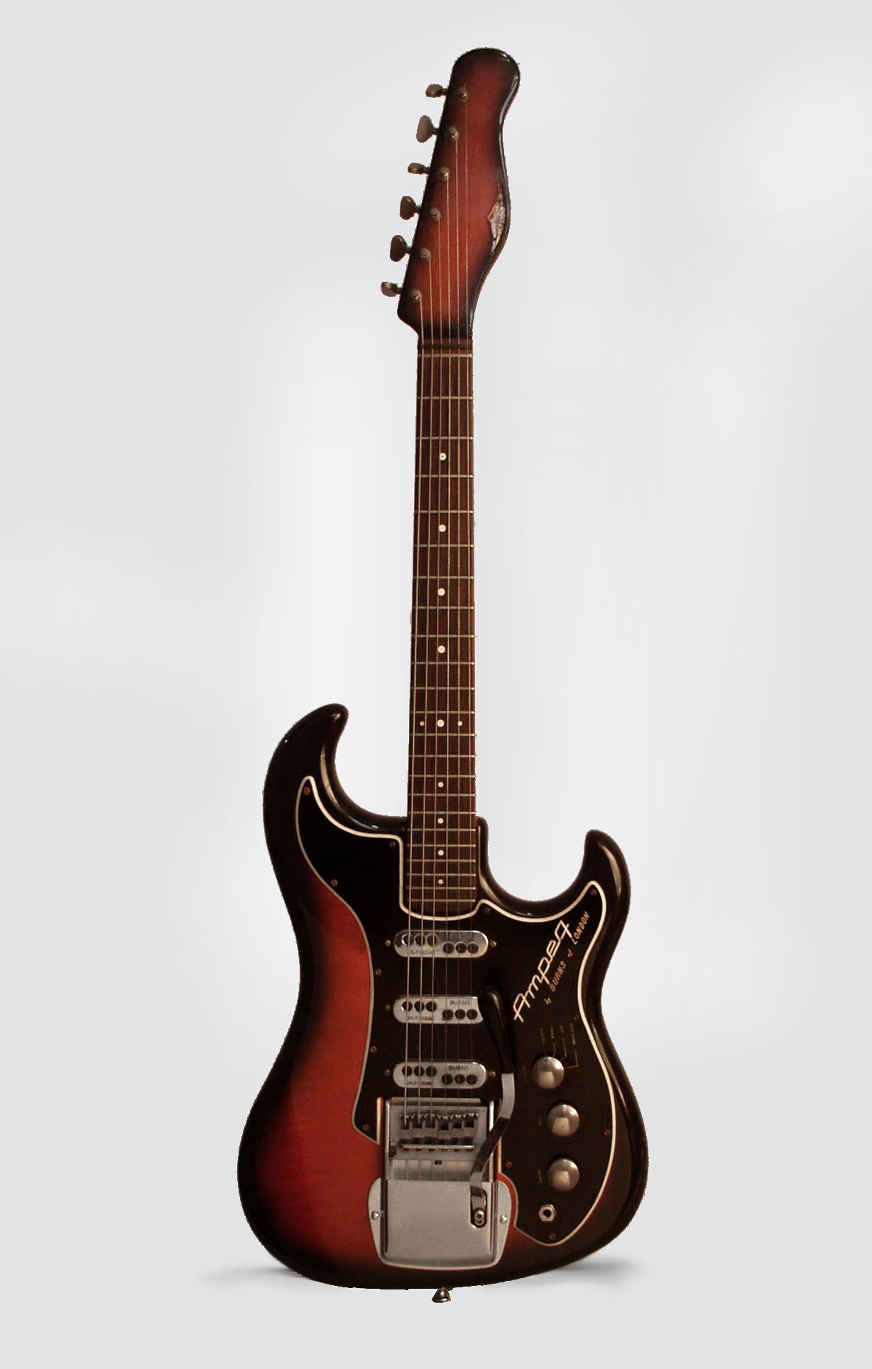 Burns Ampeg ""Wild Dog"" EG-1S Jazz Split Sound Solid Body Electric Guitar (1964)