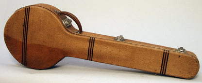 Gibson Electric Plectrum/5 string Red-Line Banjo Case (1939)