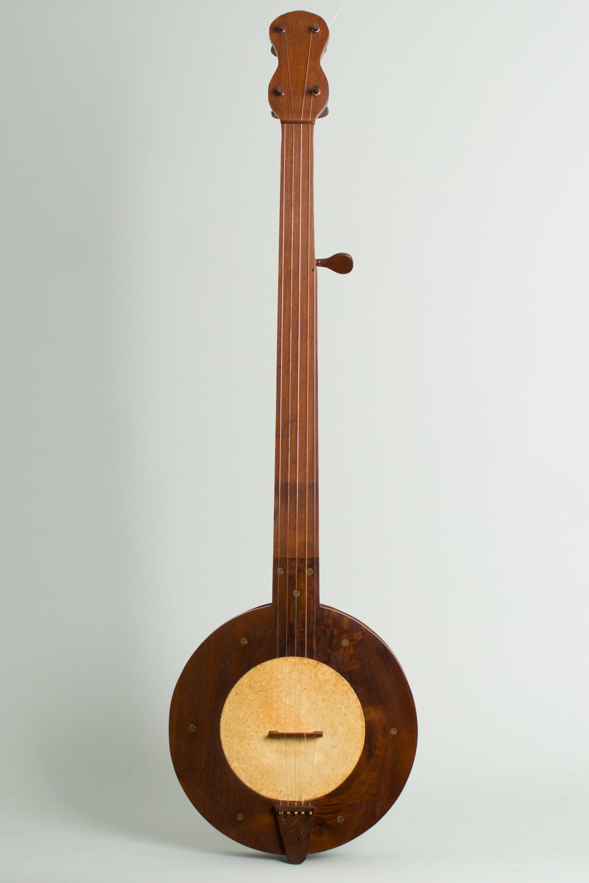 Stanley Hicks Left-Handed Mountain Banjo 5 String Fretless Banjo (1980)