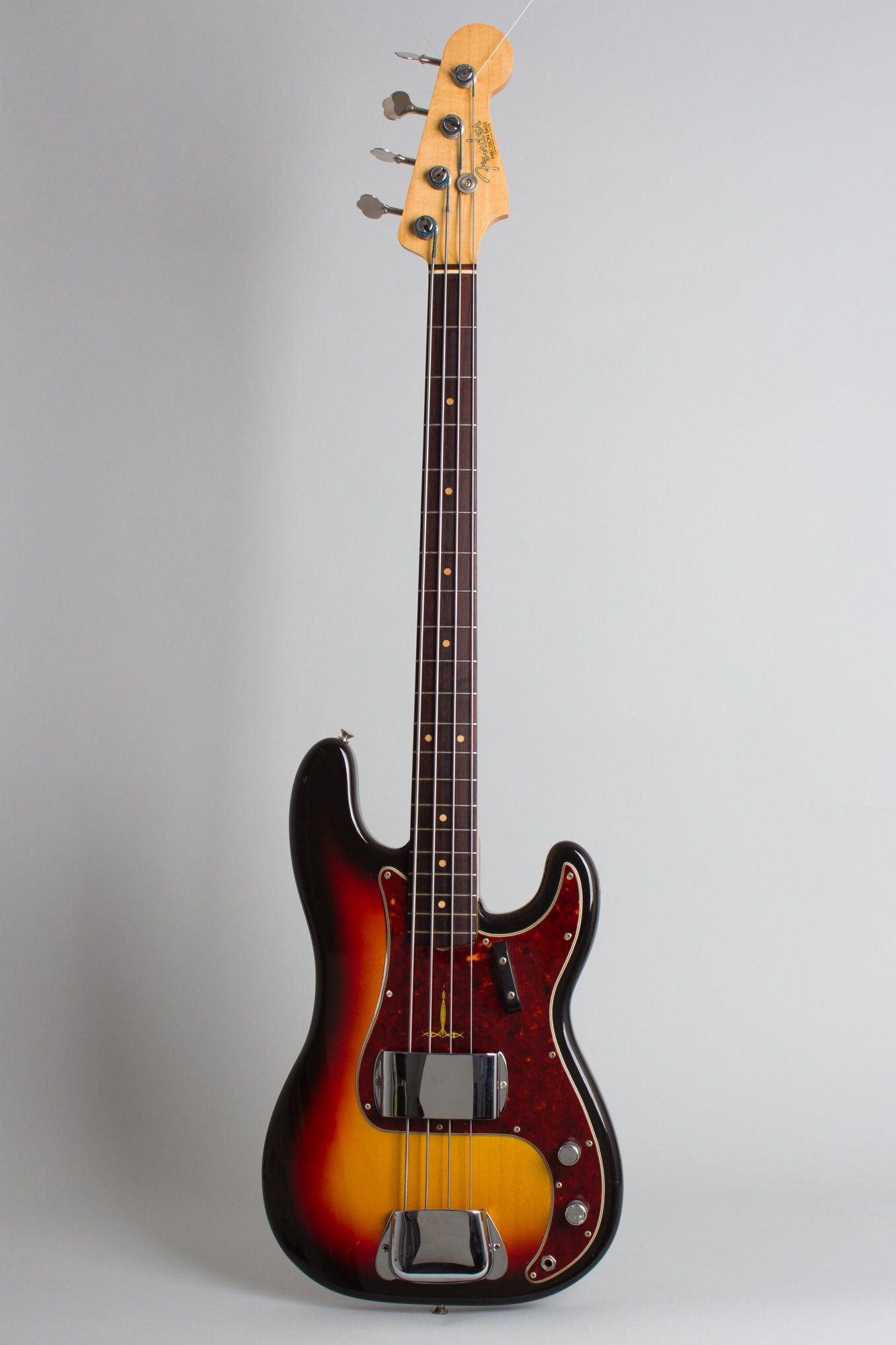 Fender Precision Bass Solid Body Electric Bass Guitar (1963)