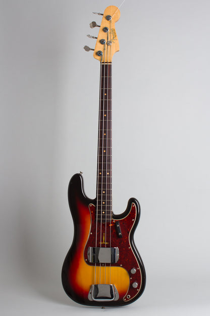 Fender Precision Bass Solid Body Electric Bass Guitar (1963)