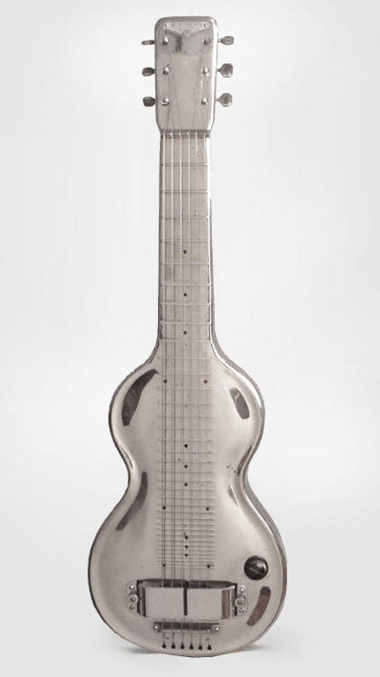 Rickenbacker Silver Hawaiian Lap Steel Electric Guitar (1937)