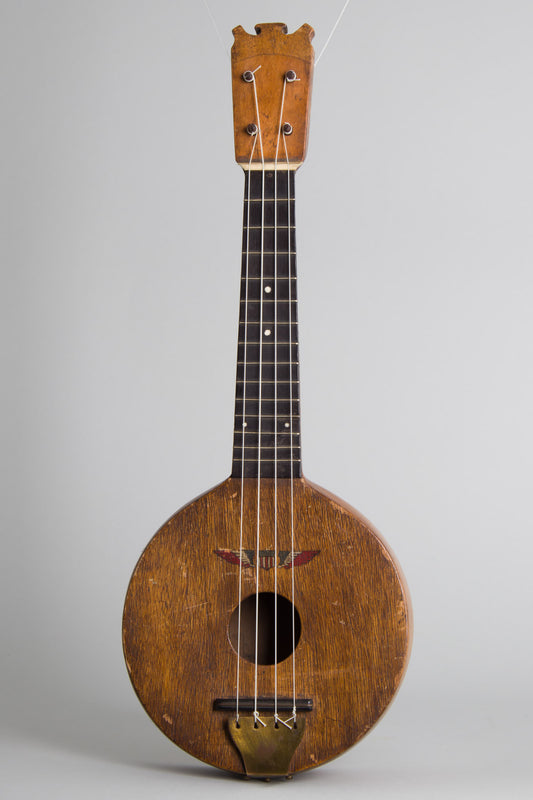 unknown U.S. Army Air Corps Folk Art Soprano Ukulele (1920-30's)