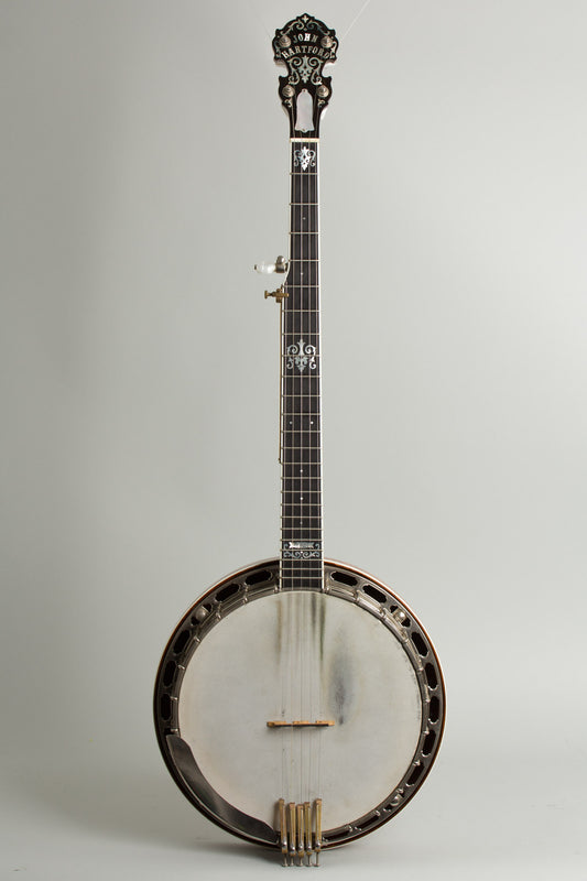 Deering Banjo Company John Hartford 24 fret Model made for, owned and played by John Hartford 5 String Resonator Banjo (1982)