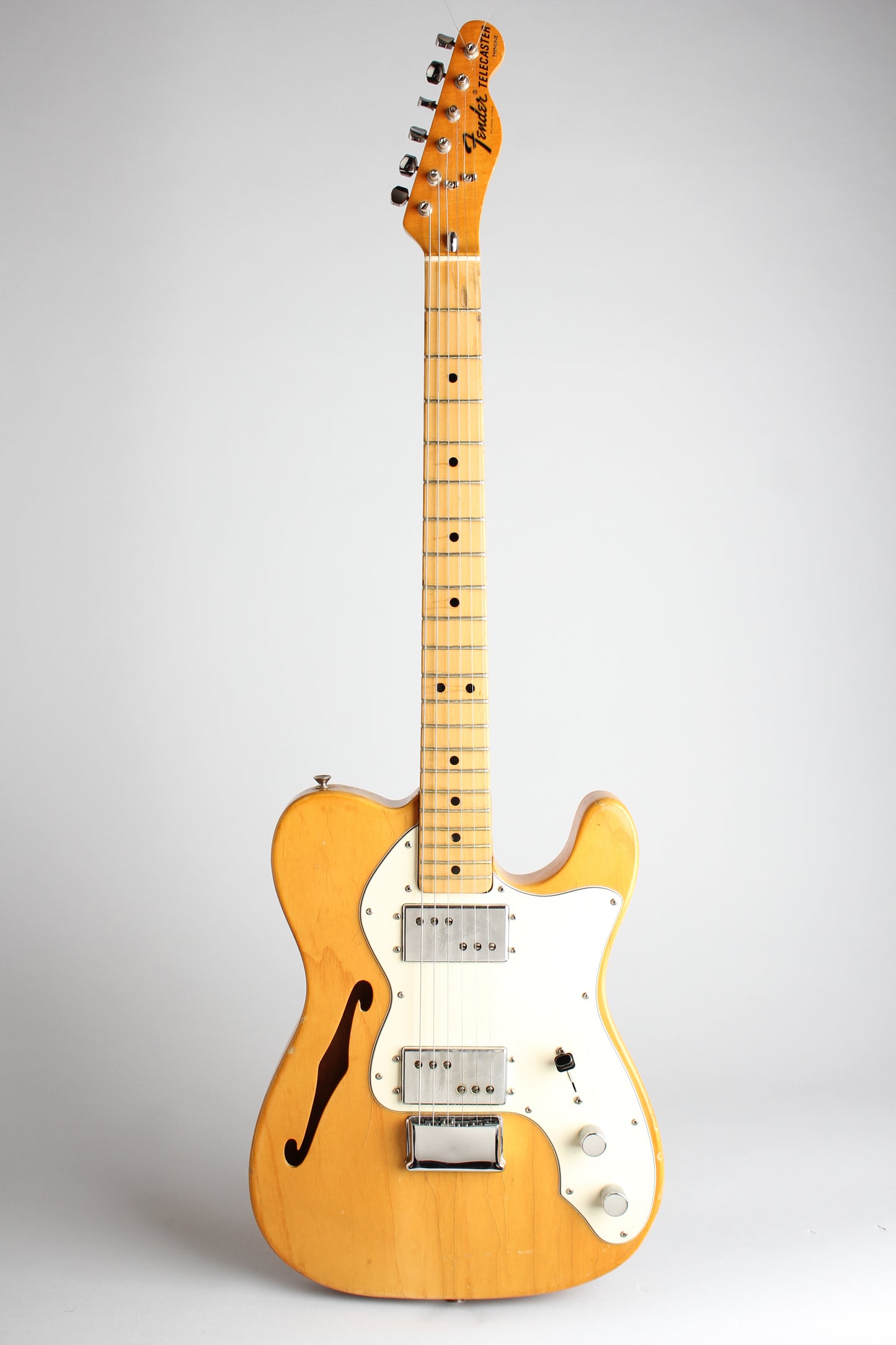 Fender Telecaster Thinline Solid Body Electric Guitar (1976)