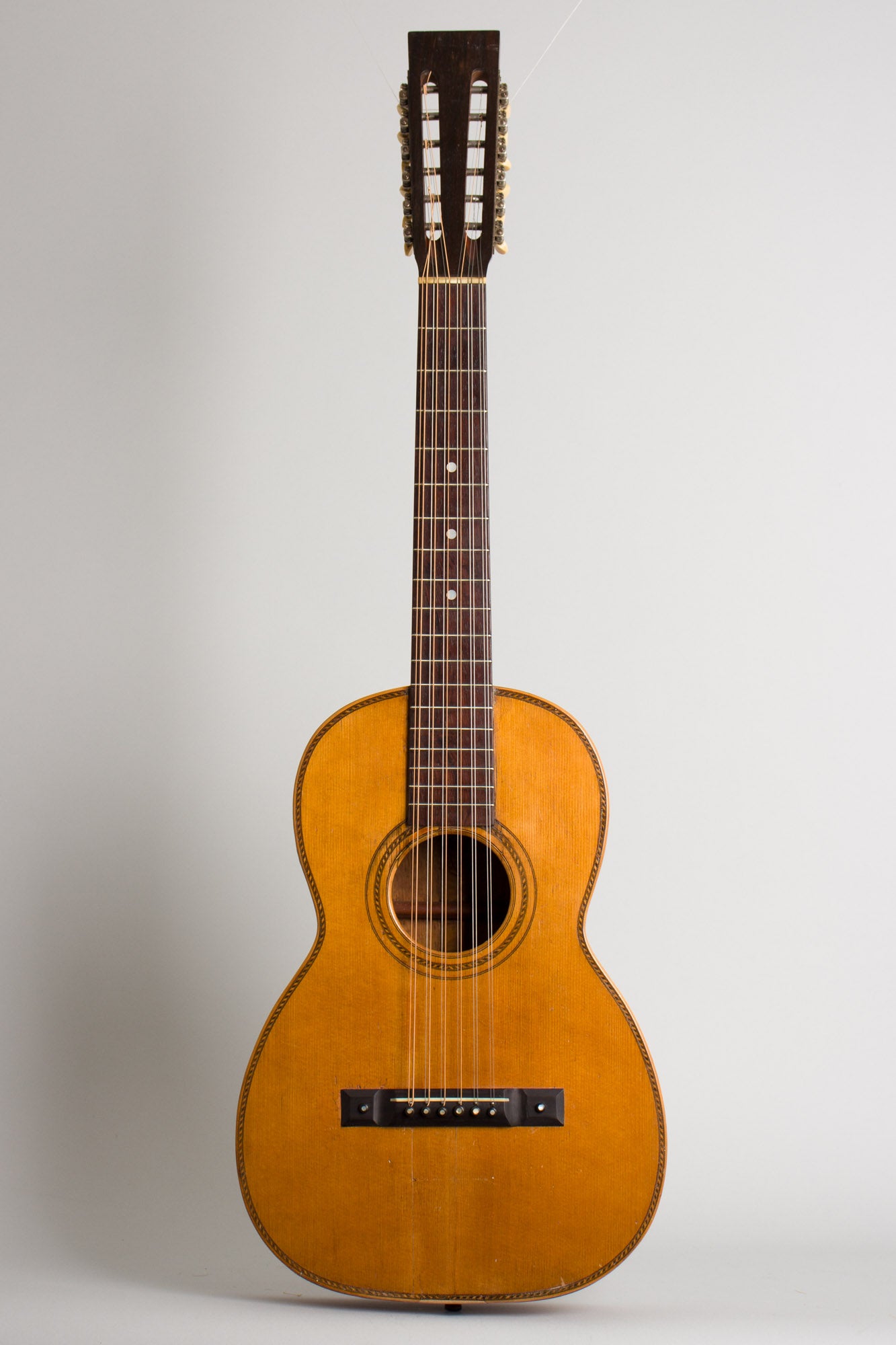 Grunewald 12 String Flat Top Acoustic Guitar (1902)