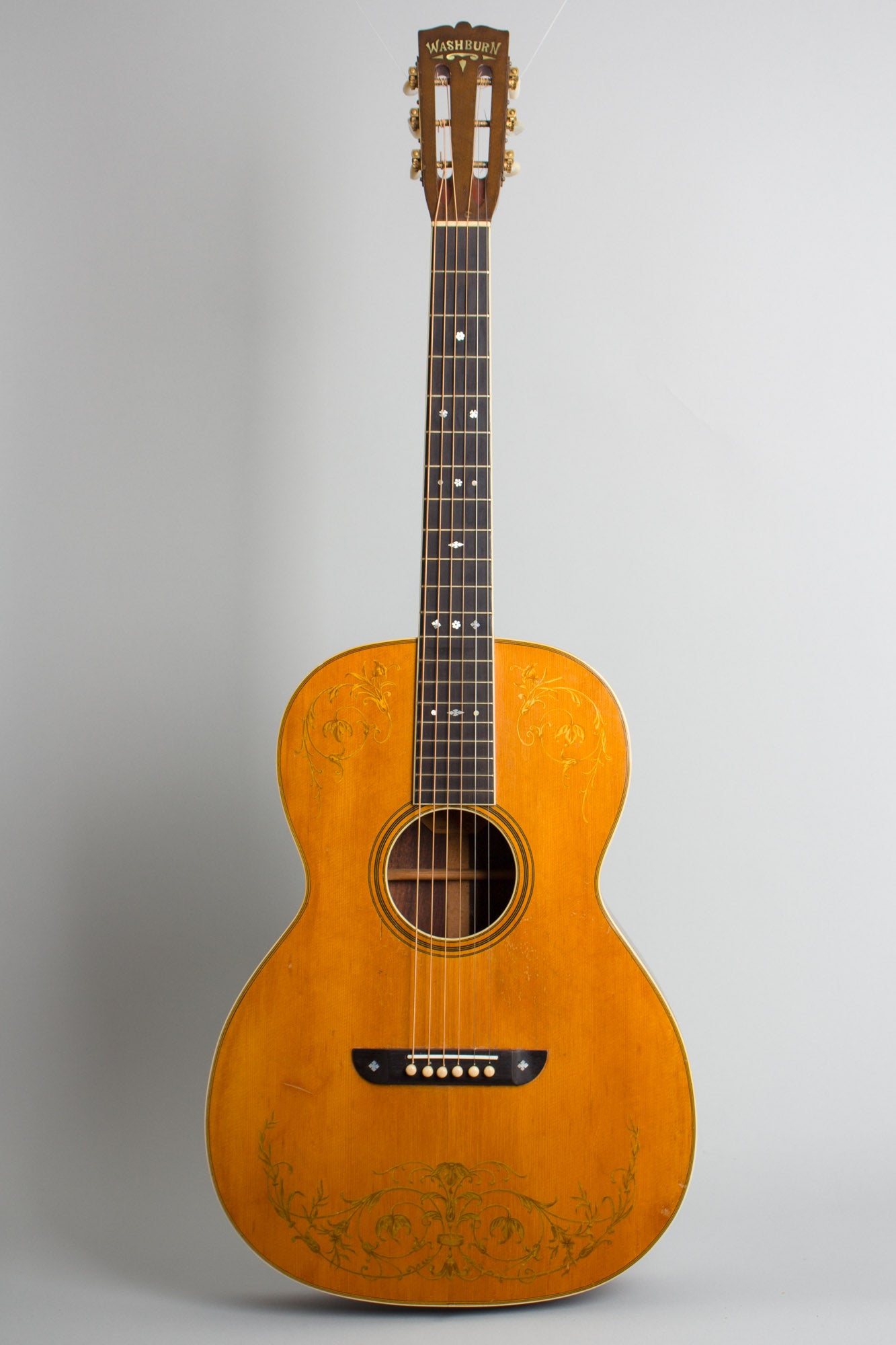 Washburn Model 5238 Deluxe Flat Top Acoustic Guitar (1932)