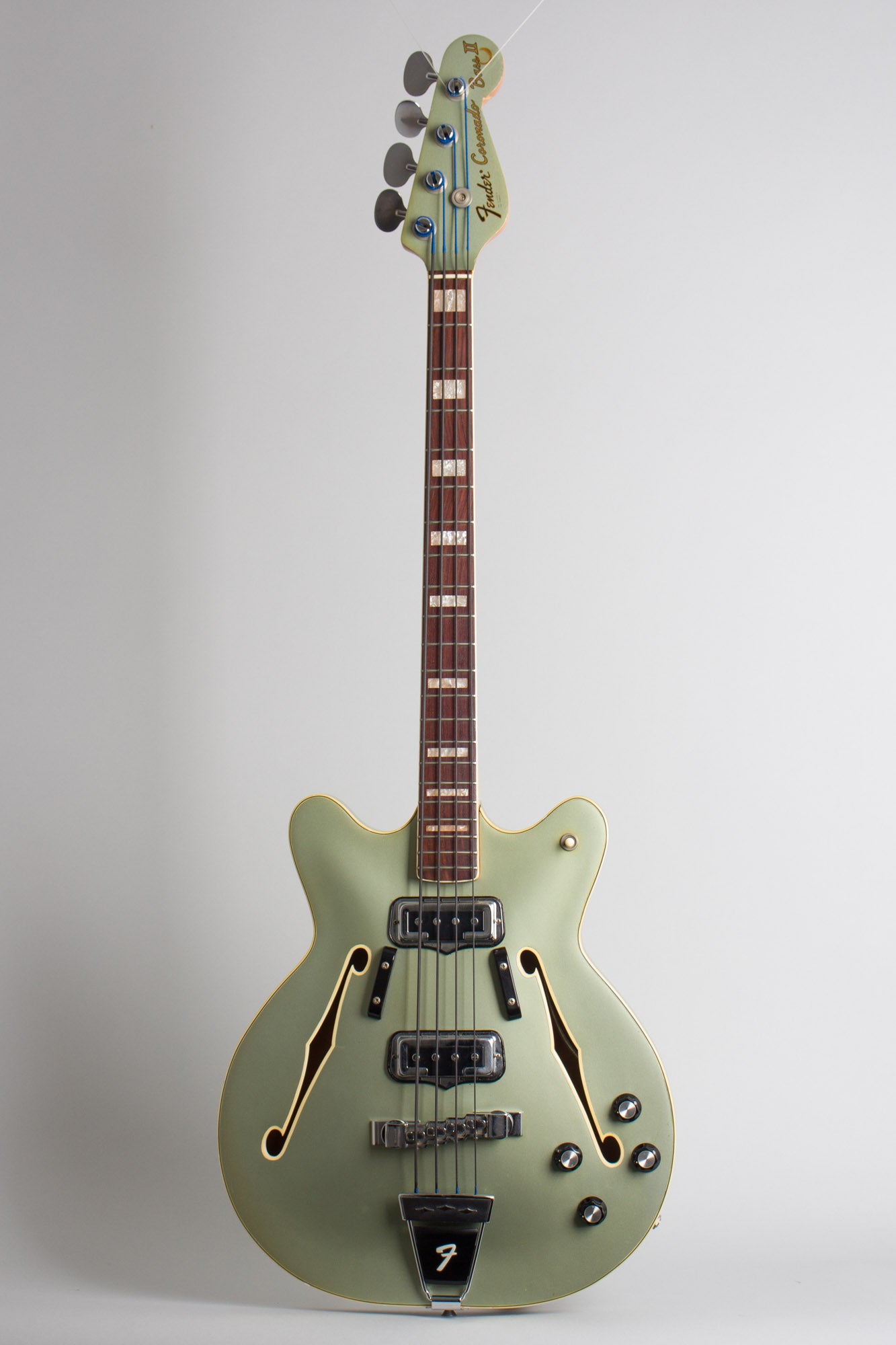 Fender Coronado Bass II Hollow Body Electric Bass Guitar (1967)