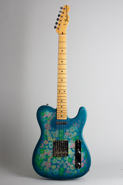 Fender Blue Floral Telecaster Solid Body Electric Guitar (2001)