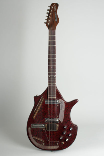Danelectro Coral Sitar Semi-Hollow Body Electric Guitar (1968)