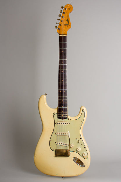 Fender Stratocaster with Gold Hardware Solid Body Electric Guitar (1964)
