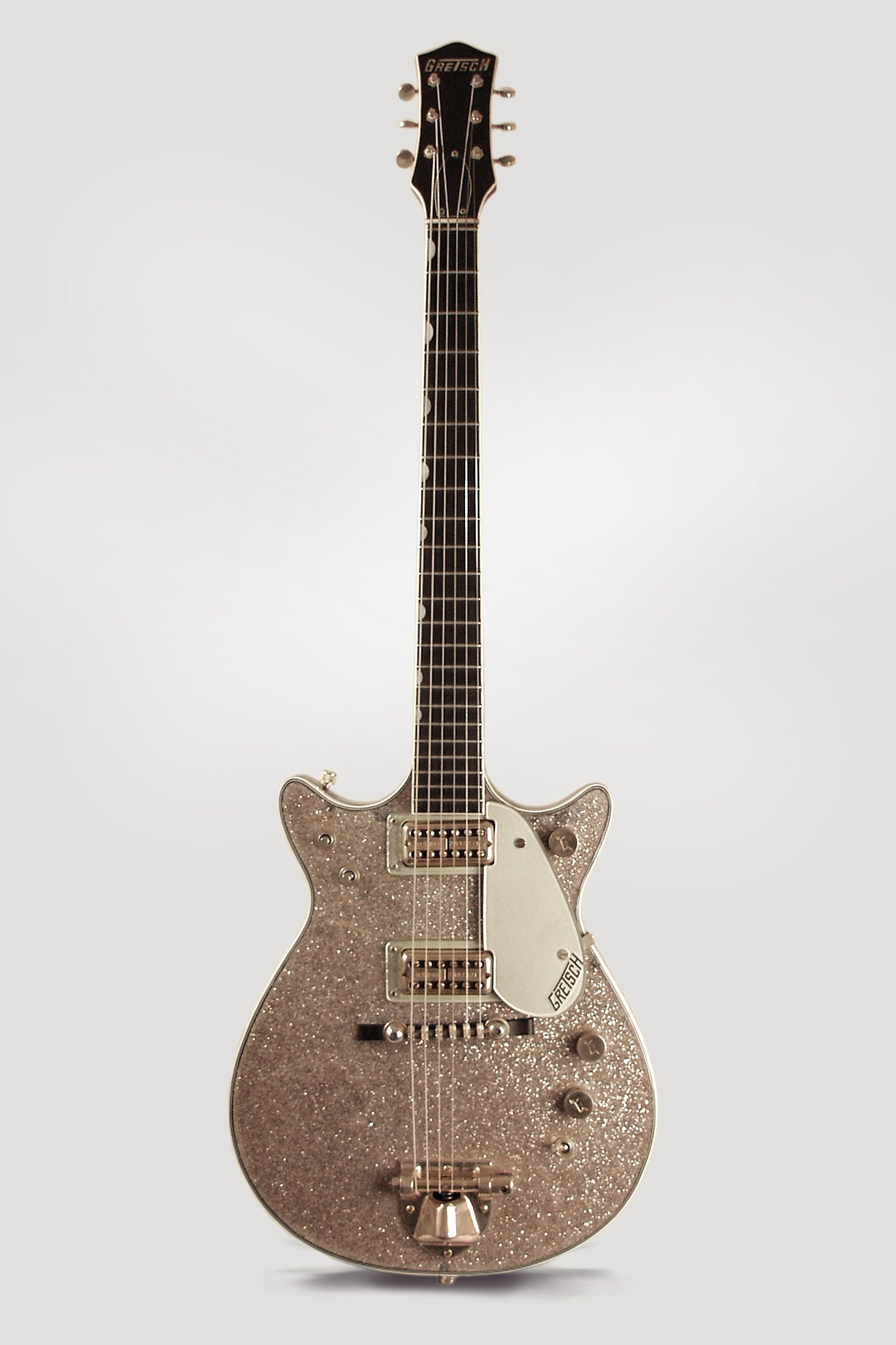 Gretsch PX-6129 Silver Jet Semi-Hollow Body Electric Guitar (1962)