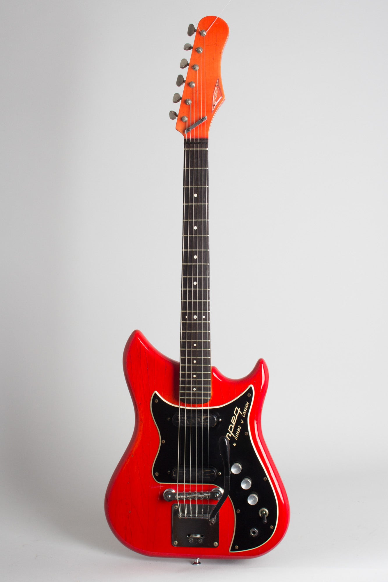 Burns Ampeg Nu-Sonic Solid Body Electric Guitar (1964)