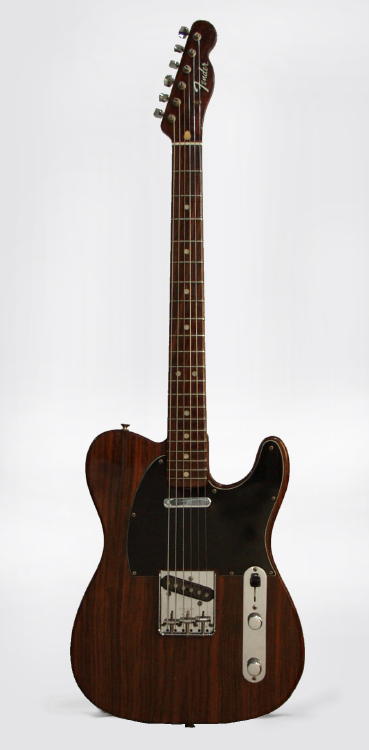 Fender Rosewood Telecaster Solid Body Electric Guitar (1971)