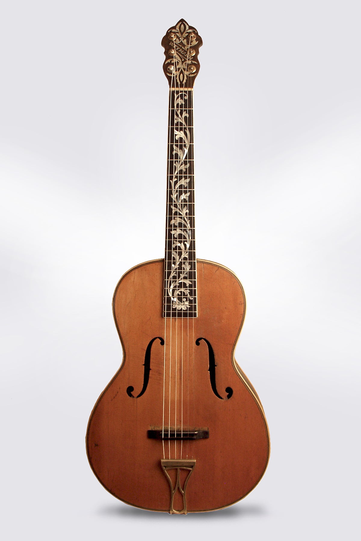 Weymann Flat-Top F-Hole Deluxe Acoustic Guitar (1928)