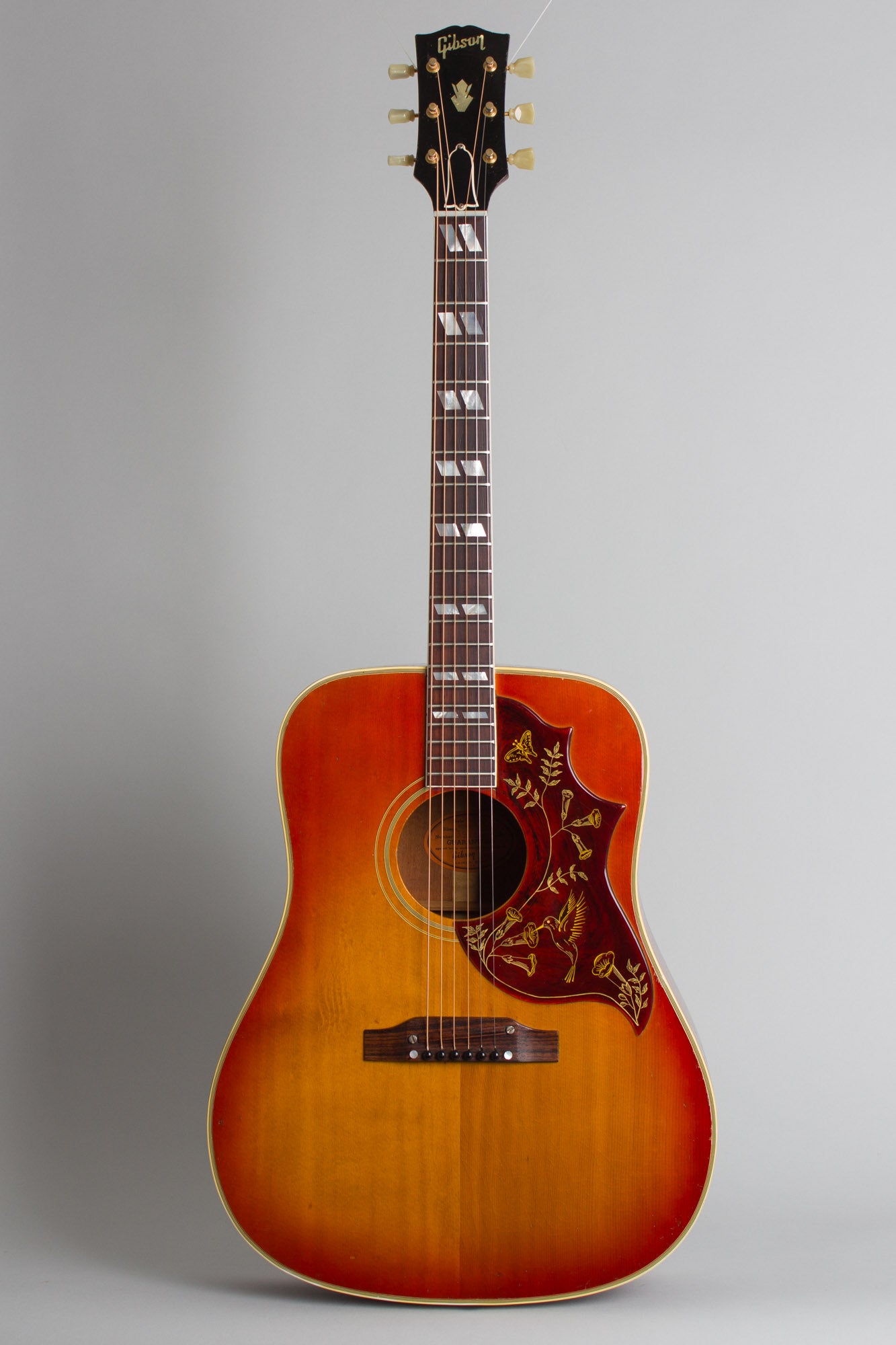 Gibson Hummingbird Flat Top Acoustic Guitar (1963)