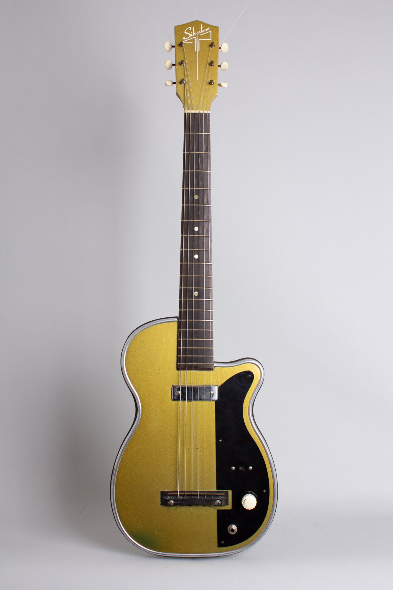 Harmony Silvertone Stratotone Newport Model H-42/2 Solid Body Electric Guitar (1956)