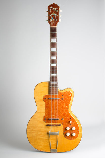Kay K-161 Thin Twin Semi-Hollow Body Electric Guitar (1954)