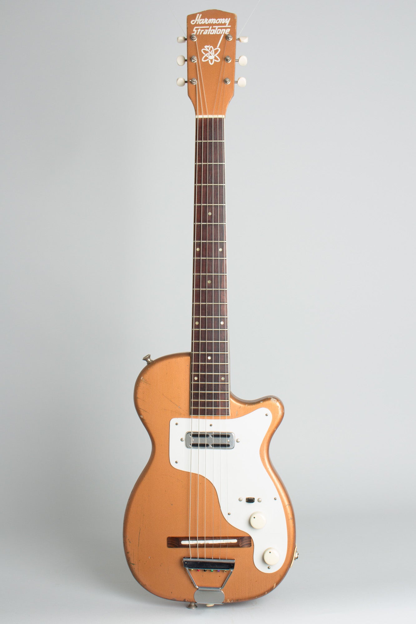 Harmony H-44 Stratotone, previously owned by Tracy Bonham Solid Body Electric Guitar (1957)
