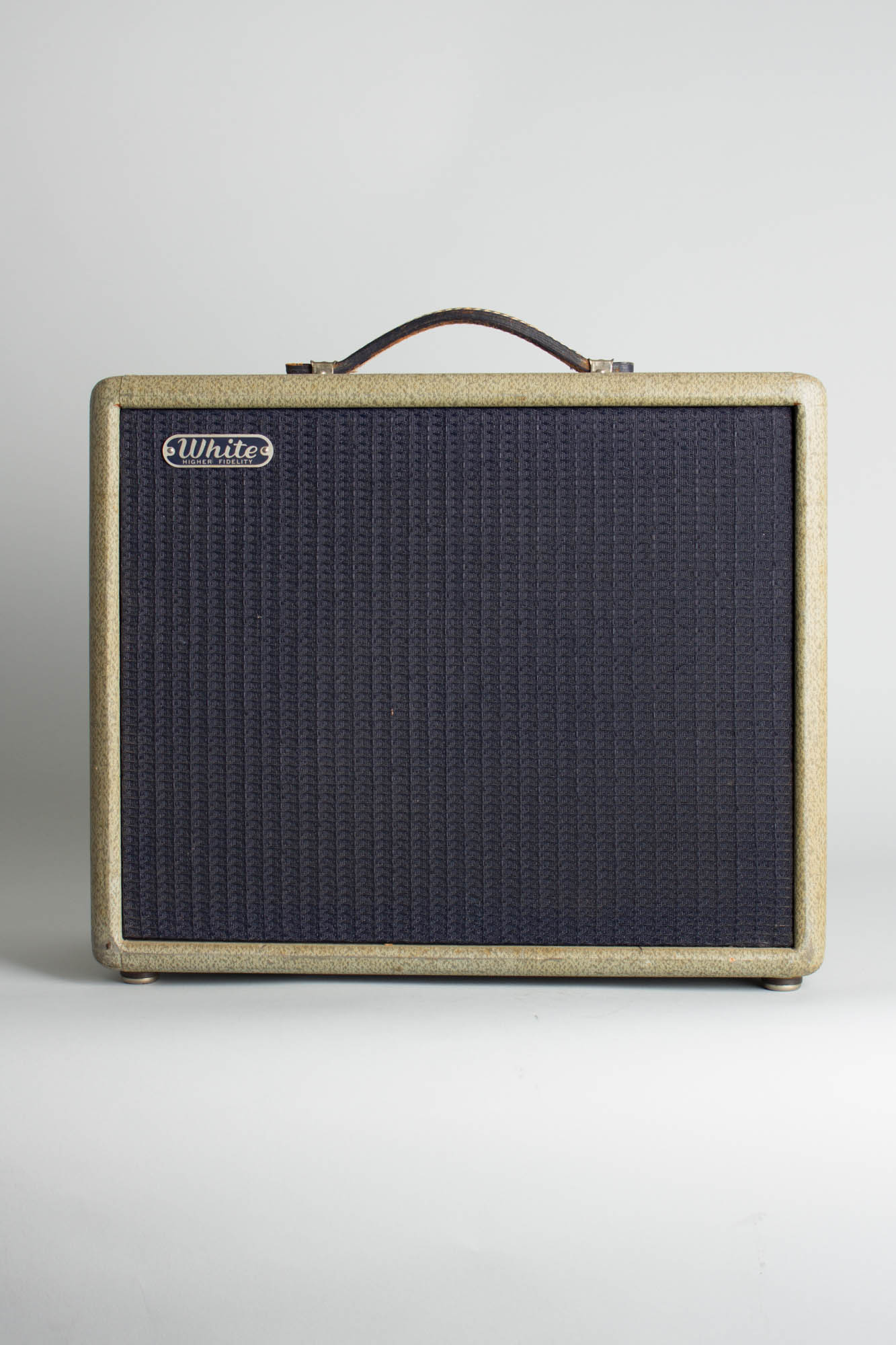 Fender White Model 80 Tube Amplifier (1956)