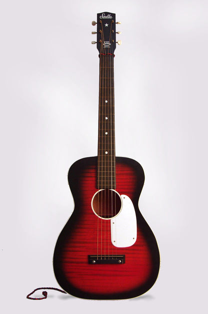 Harmony Stella model H-931 Flat Top Acoustic Guitar (1964)
