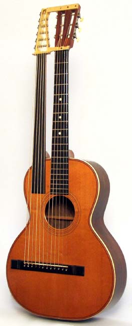 Lyon & Healy American Conservatory Harp Guitar (1910)