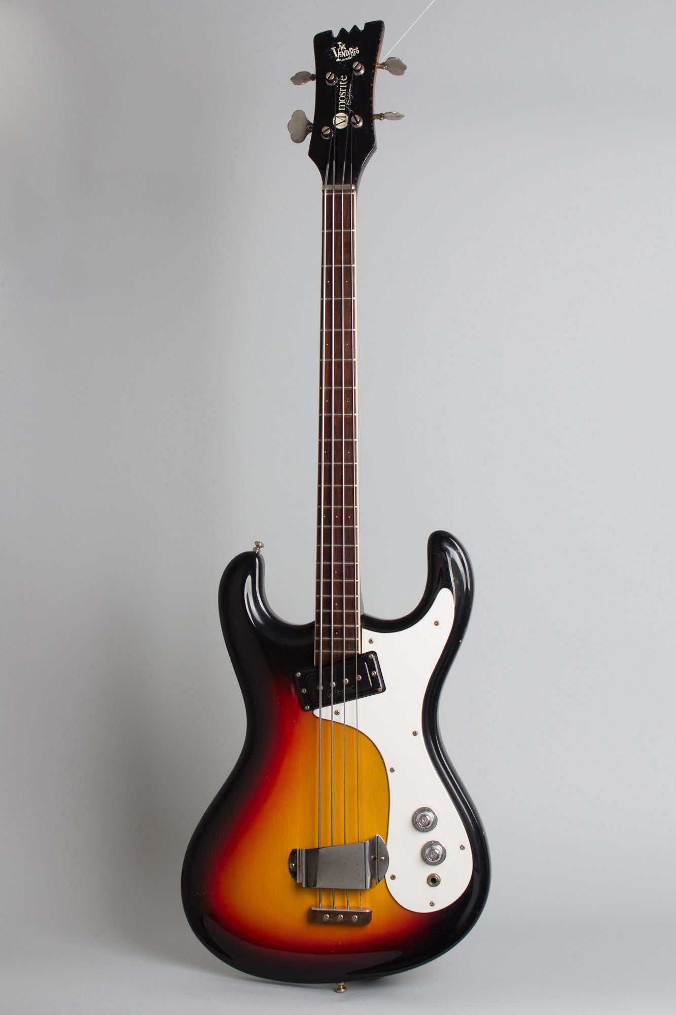 Mosrite Ventures Solid Body Electric Bass Guitar (1966)