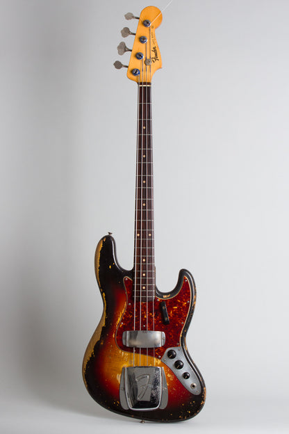 Fender Jazz Bass 1963 with 1960 neck Formerly Owned by Jeff Tweedy of Wilco Solid Body Electric Bass Guitar (1963/1960)