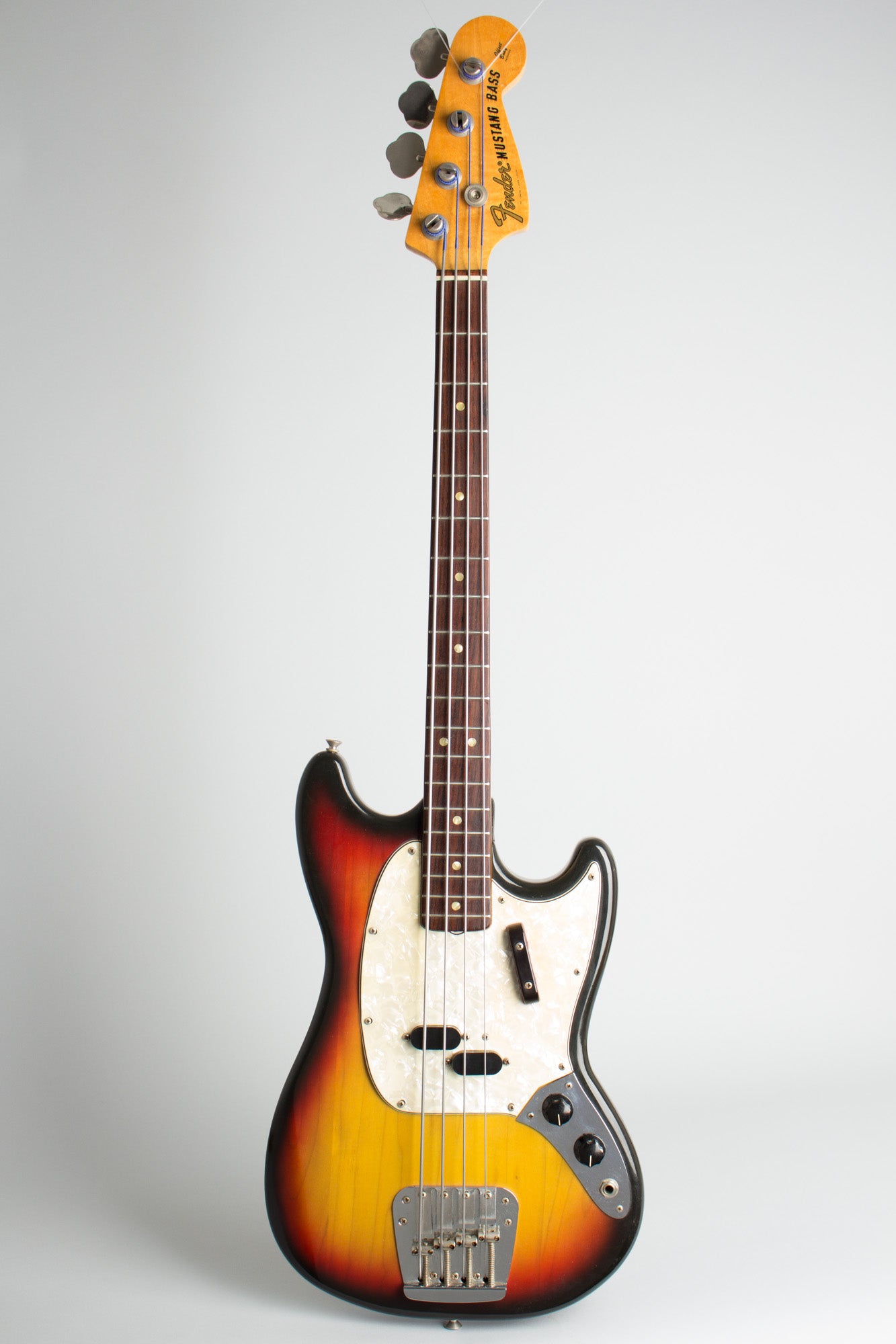 Fender Mustang Solid Body Electric Bass Guitar (1972)