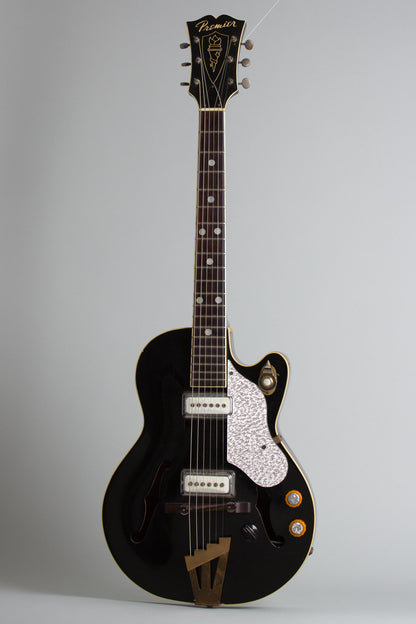 Premier Bantam Deluxe E-706 Arch Top Hollow Body Electric Guitar (1960)
