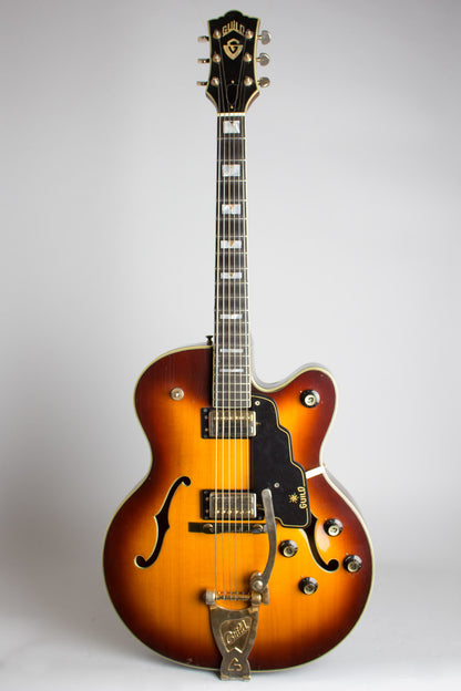 Guild X-500 Special Arch Top Hollow Body Electric Guitar (1965)