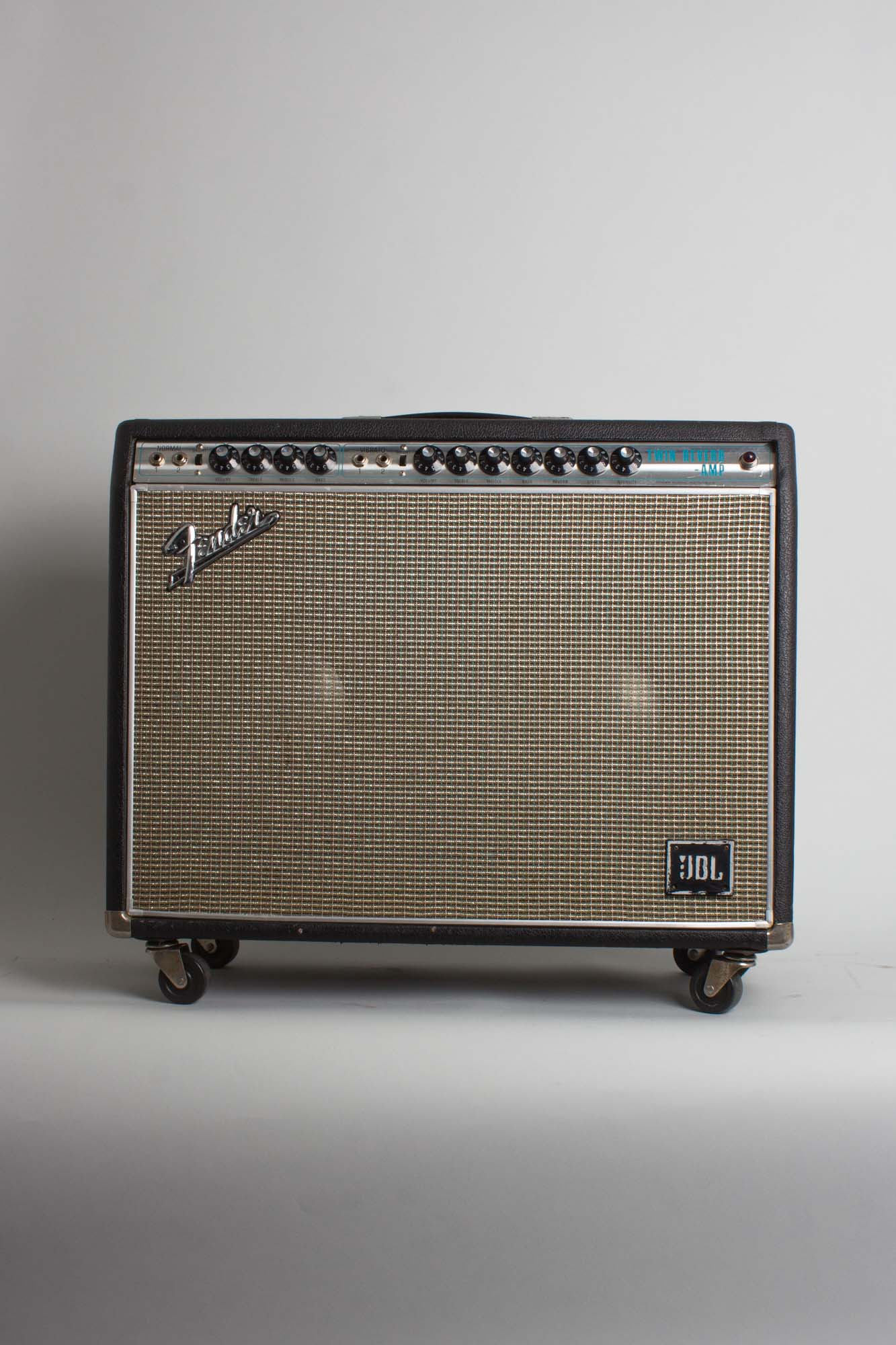 Fender Twin Reverb AC-568 w/factory JBLs Large Combo Tube Amplifier (1968)
