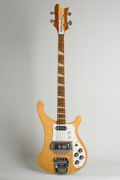 Rickenbacker Model 4001 Owned By Geddy Lee Solid Body Electric Bass Guitar (1968)