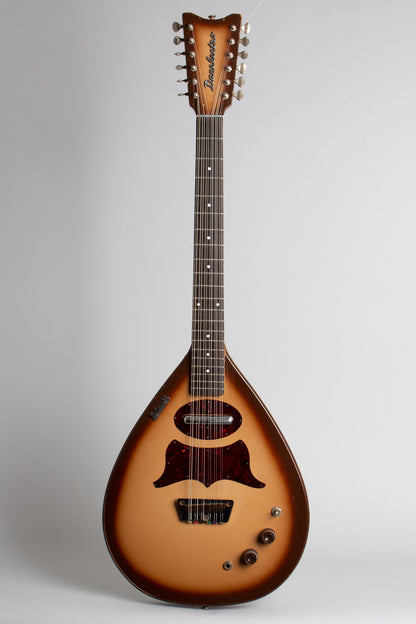 Danelectro Bellzouki Model 7010 12 String Semi-Hollow Body Electric Guitar (1965)