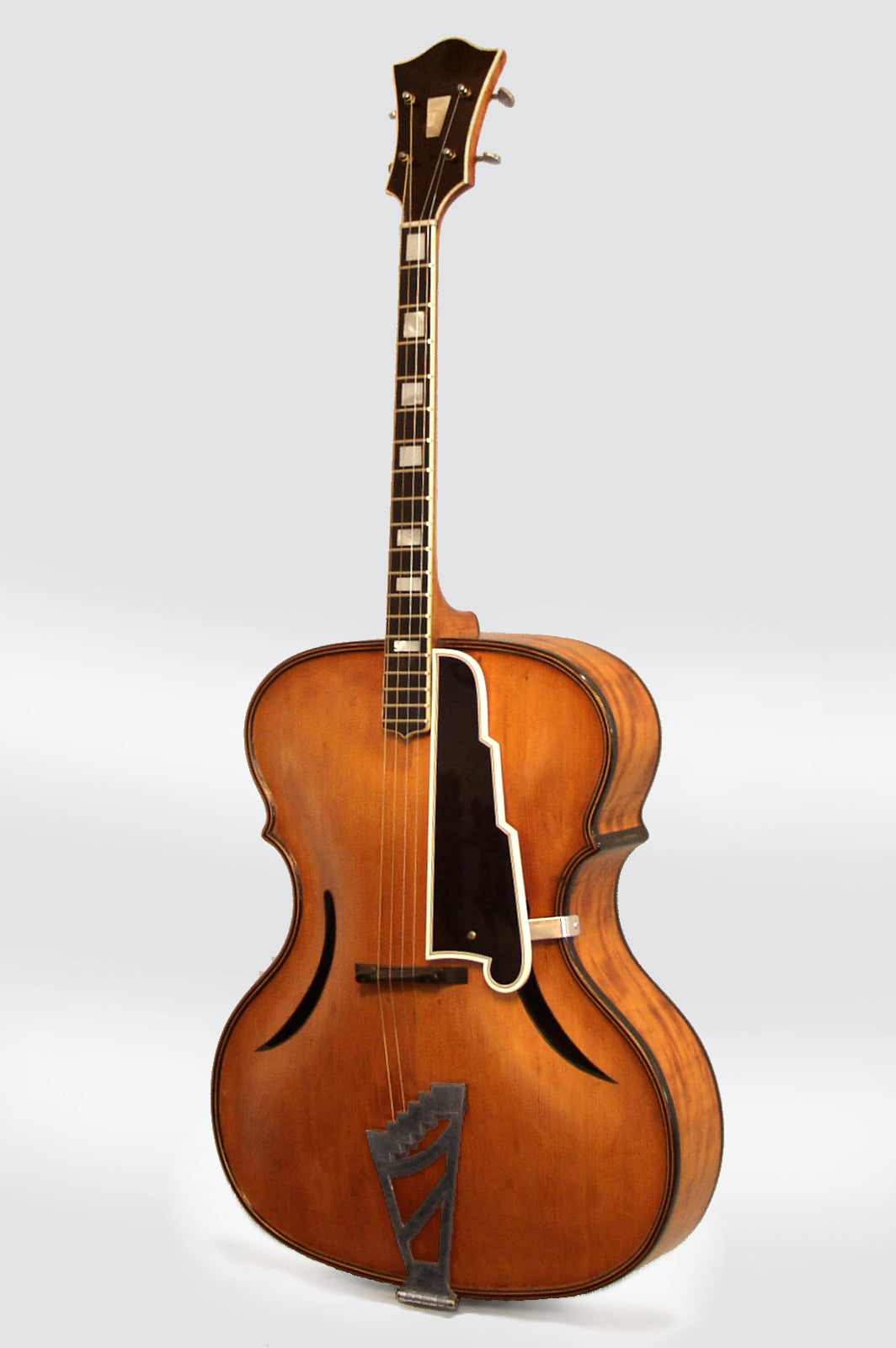 Wilkanowski with D'Angelico neck and hardware Arch Top Acoustic Tenor Guitar (early 1940's)