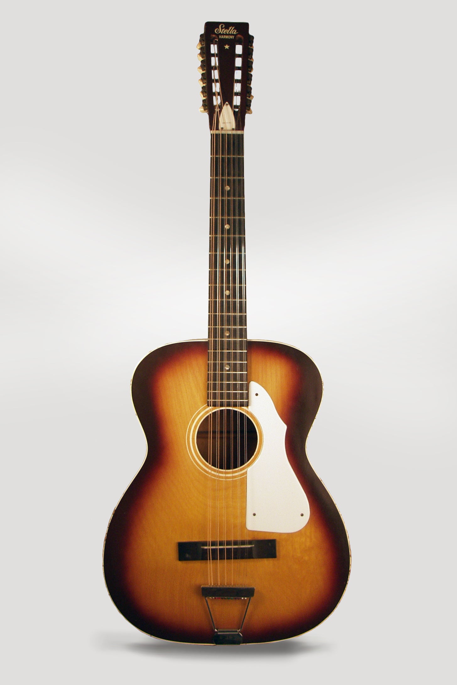 Harmony Stella H-912 12 String Flat Top Acoustic Guitar (1967