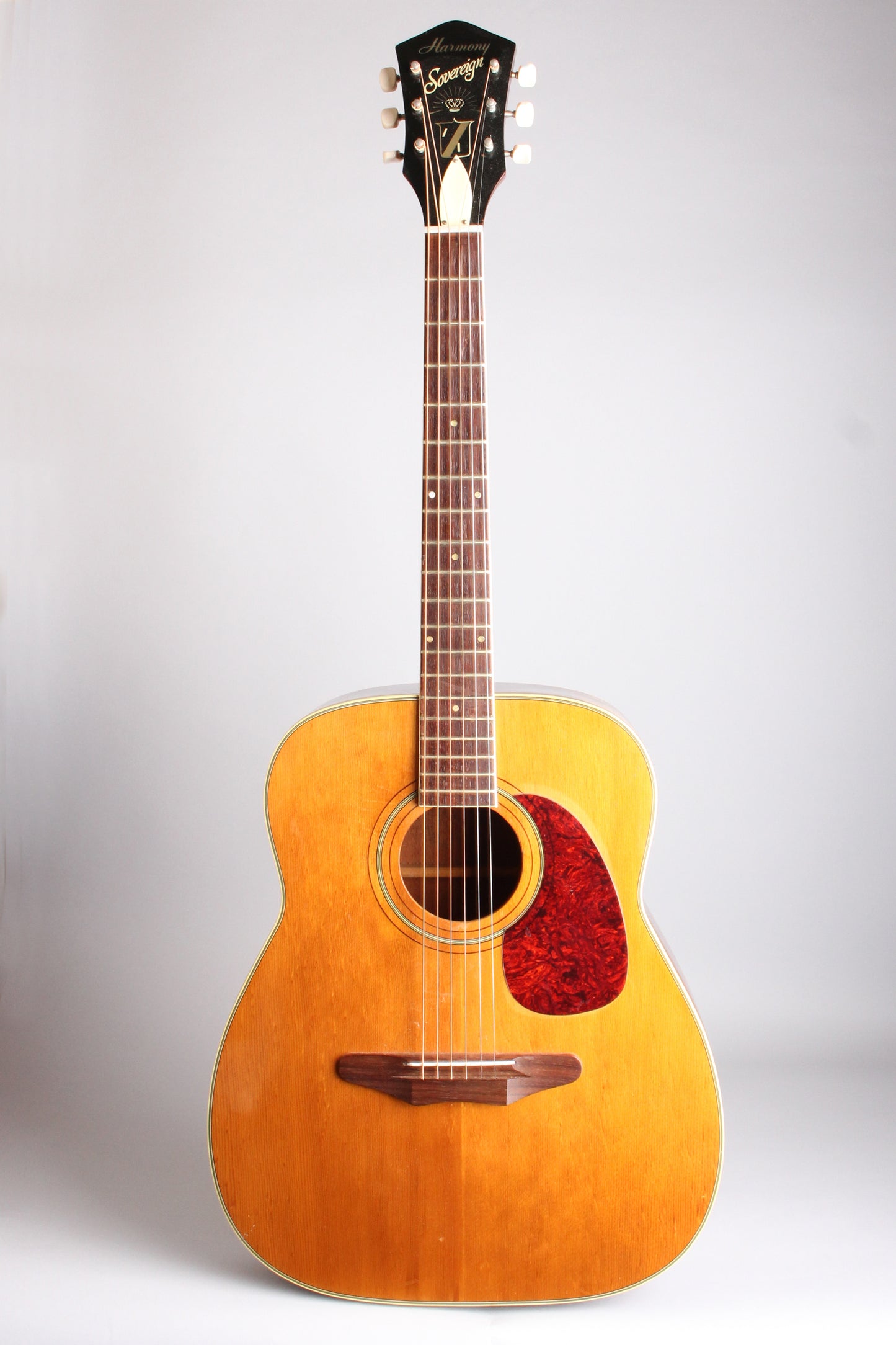 Harmony Sovereign Model H-1260 Flat Top Acoustic Guitar
