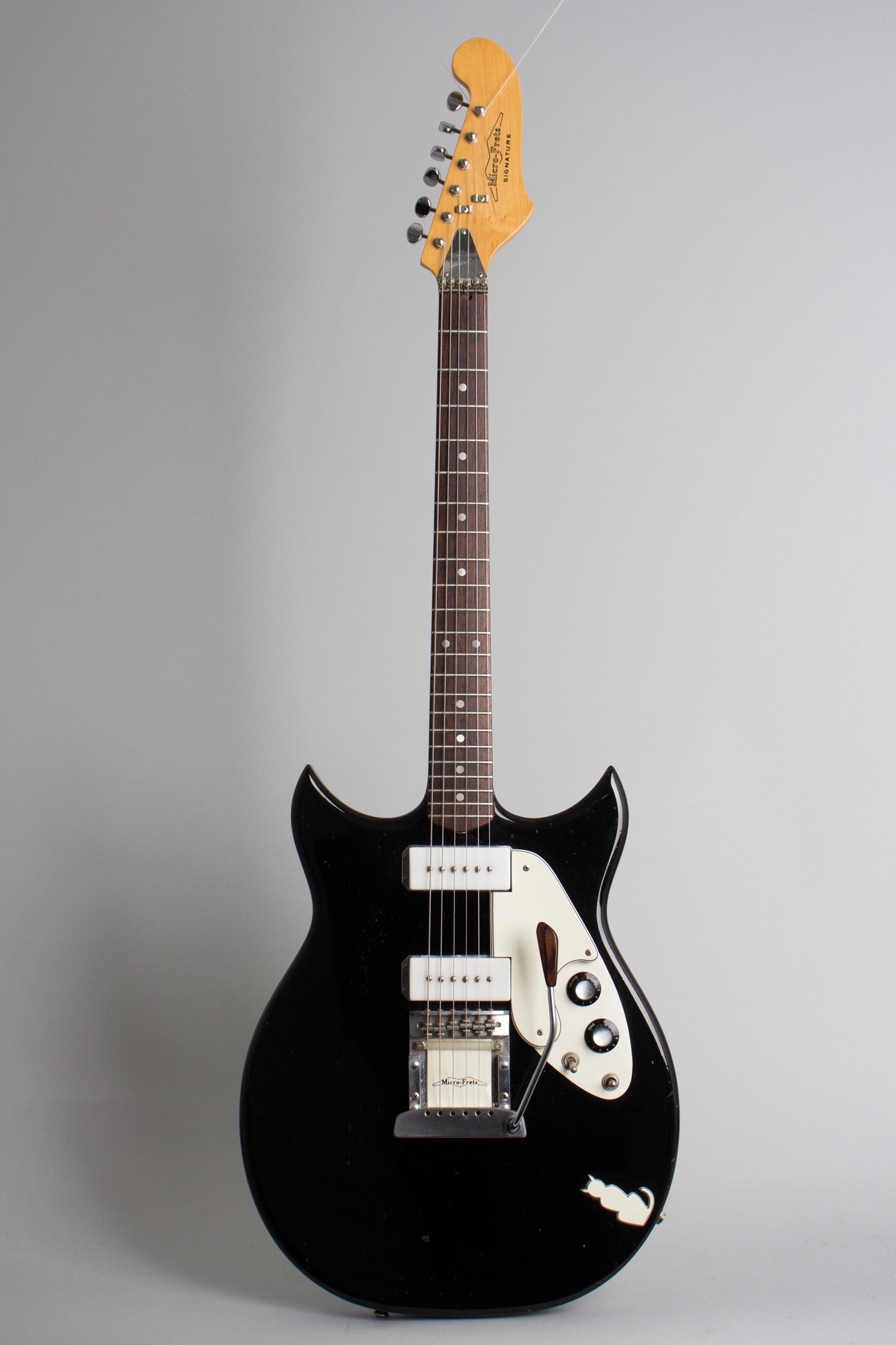 Micro-Frets Signature Made For Tommy Cash & The Tom Cats Semi-Hollow Body Electric Guitar (1970)