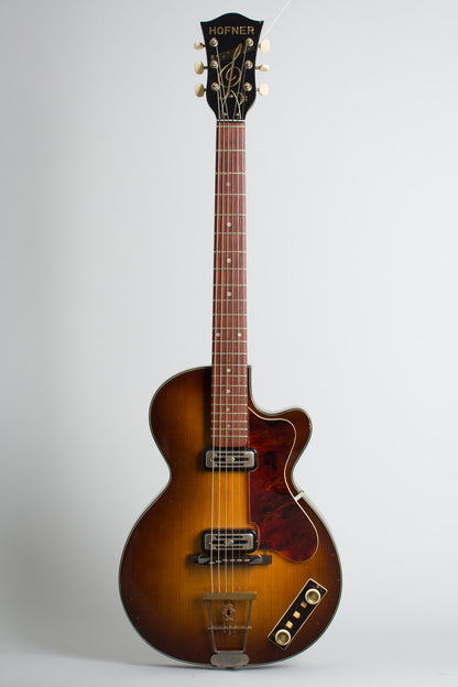 Hofner Club 50 Arch Top Hollow Body Electric Guitar (1960)