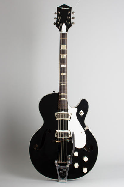 Harmony Silvertone Model 1446L Thinline Hollow Body Electric Guitar (early 1960s)