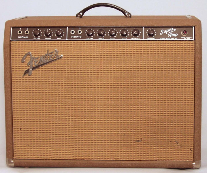 Fender Super - Amp Tube Guitar Amplifier (1961)