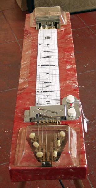 Multi-Kord Six-String Pedal Steel Electric Guitar